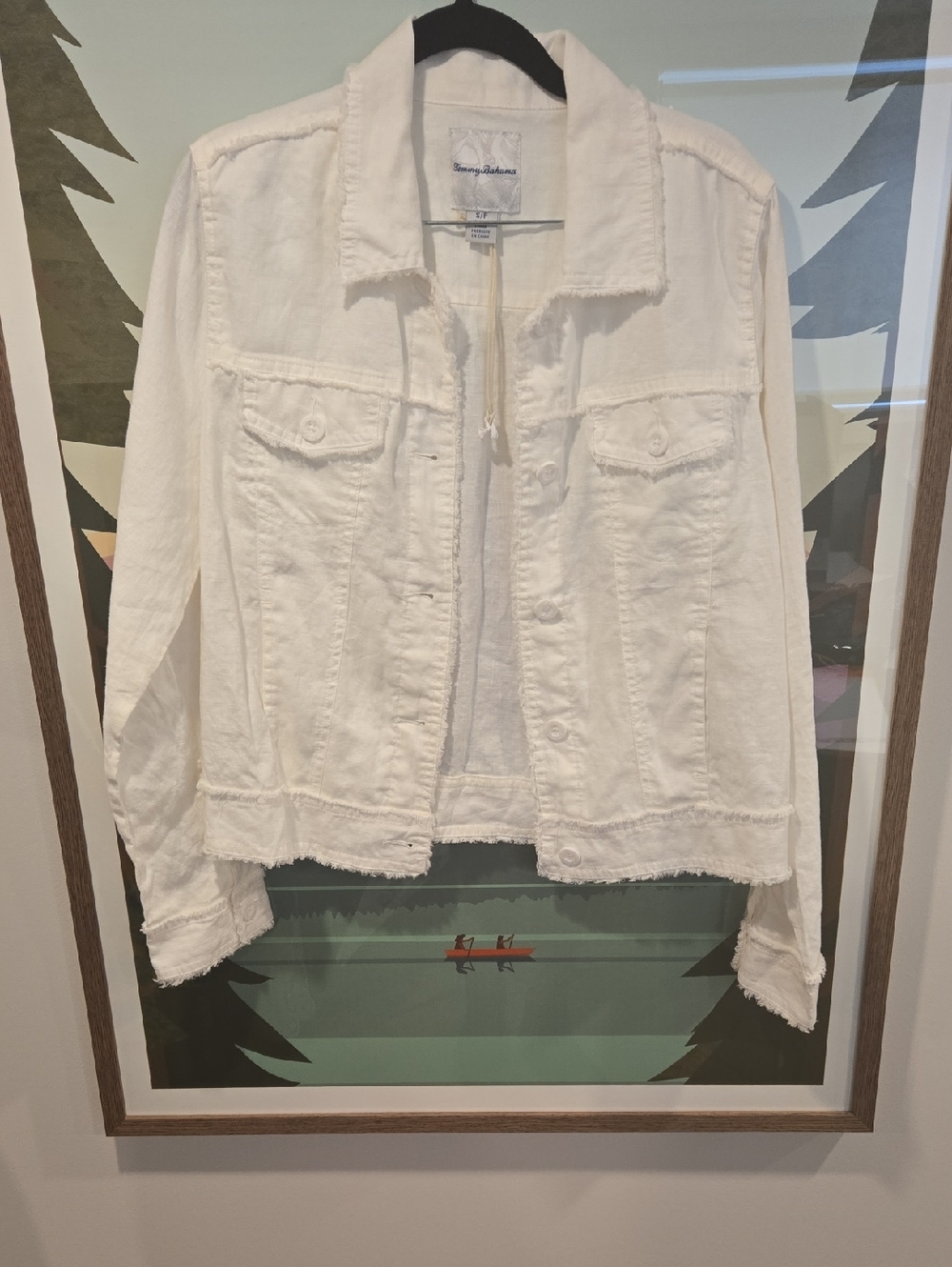 Tommy Bahama linen jacket sz small